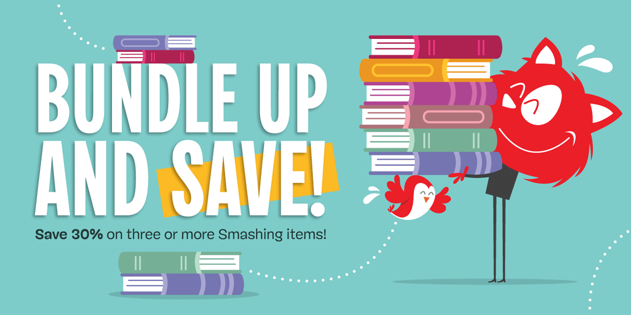 购买书籍和在线研讨会组合,享受smashing books的优惠